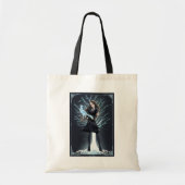 Anime Hermione Granger's Otter Patronus Tote Bag (Voorkant)