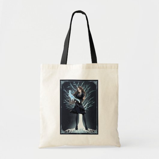 Anime Hermione Granger's Otter Patronus Tote Bag (Voorkant)