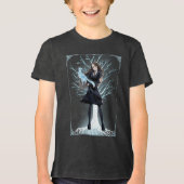 Anime Hermione Granger's Otter Patronus Tri-Blend Shirt (Voorkant)