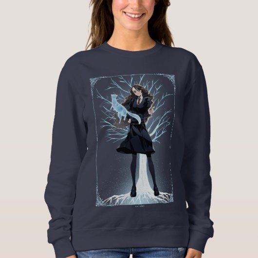 Anime Hermione Granger's Otter Patronus Trui (Voorkant)