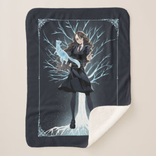 Anime Hermione Grangers Otter-toverdier Sherpa Deken