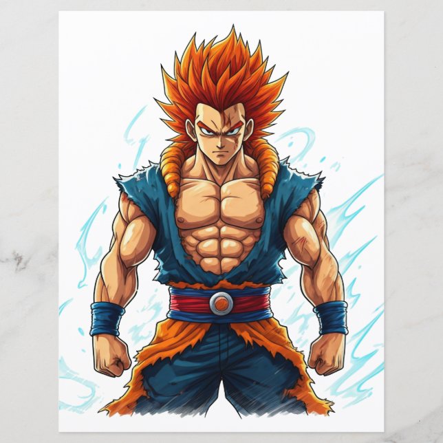 anime hero otaku web decal merch (Voorkant)