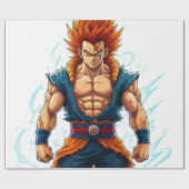 anime hero otaku web decal merch cadeaupapier (Vlak)