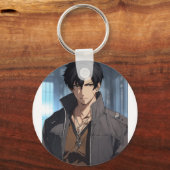 Anime Heroes: Strijd Stance Sleutelhanger (Achterkant)