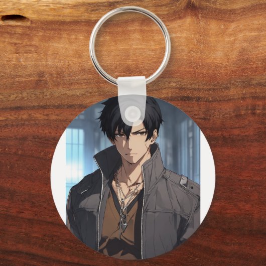 Anime Heroes: Strijd Stance Sleutelhanger (Achterkant)