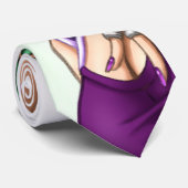 Anime Hoesje up Girl Stropdas (Opgerold)