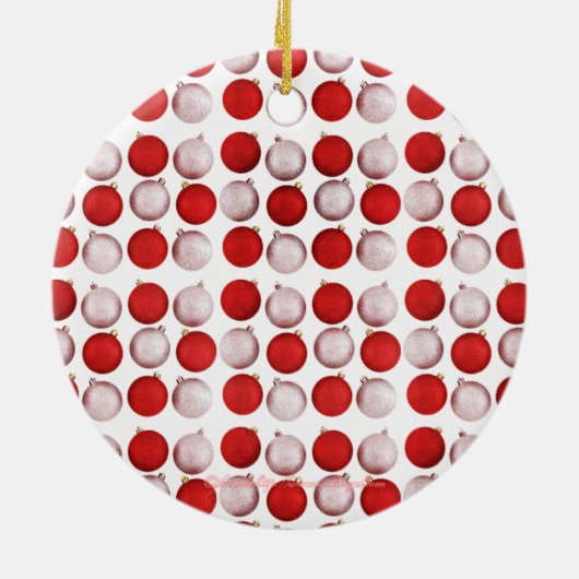 Anime Holiday Hug Keramisch Ornament (Achterkant)