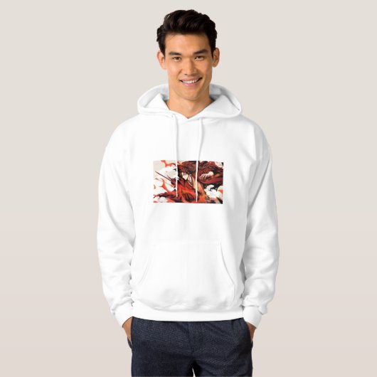 anime hoodie (Voorkant volledig)