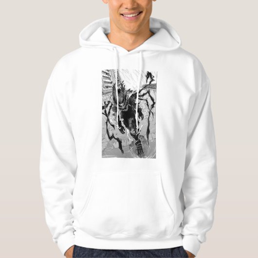 anime hoodie ( deku ) (Voorkant)