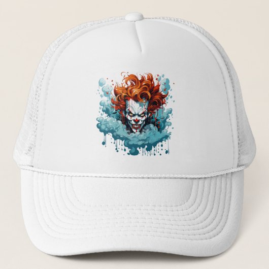 Anime Horror Clown Trucker Pet (Voorkant)