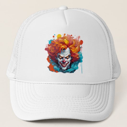 Anime Horror Clown Trucker Pet (Voorkant)