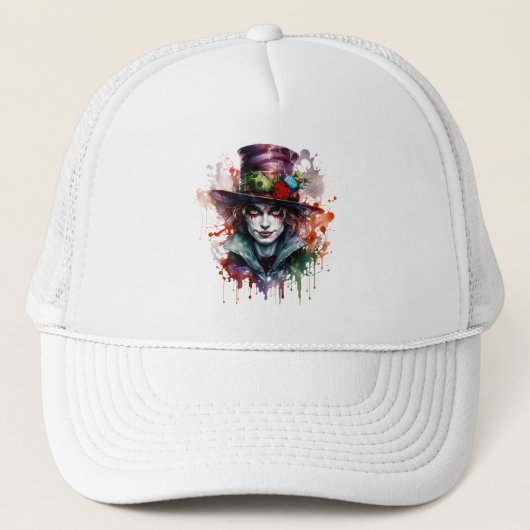 Anime Horror Clown Trucker Pet (Voorkant)