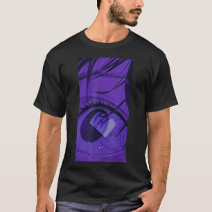 Anime Horror Creepy Girl Aesthetic Japanse Otaku T-shirt