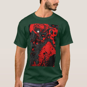 Anime Horror esthetic Scary Creepy Girl Japans T-shirt