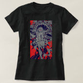 Anime Horror esthetic Scary Creepy Girl Japans T-shirt (Design voorkant)