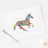 Anime Horse Sticker: Kleurrijke Paard Sticker (Envelop)