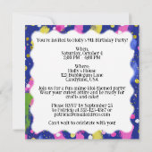 Anime Idol feest Kaart (Achterkant)