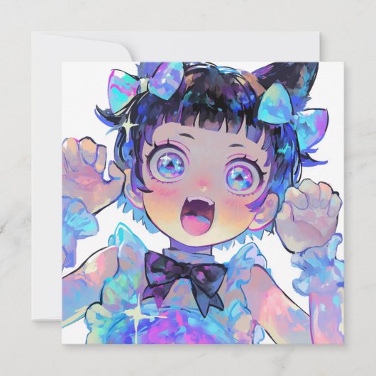 Anime Idol feest Kaart (Voorkant)