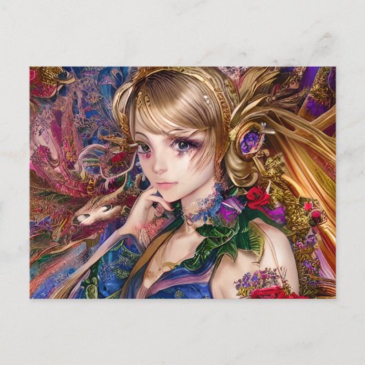 Anime in de Palace Room Briefkaart (Voorkant)