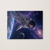 Anime in de ruimte legpuzzel (Horizontaal)