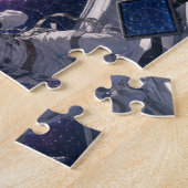 Anime in de ruimte legpuzzel (Zijkant)