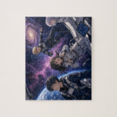 Anime in de ruimte legpuzzel (Verticaal)