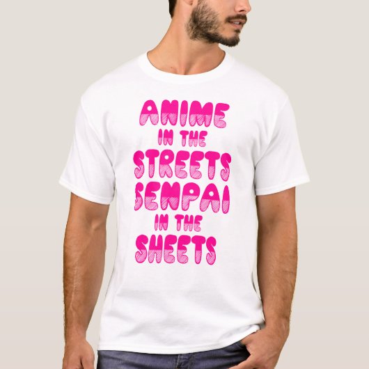 Anime in de straten, Senpai in het Shirt van de ve (Voorkant)