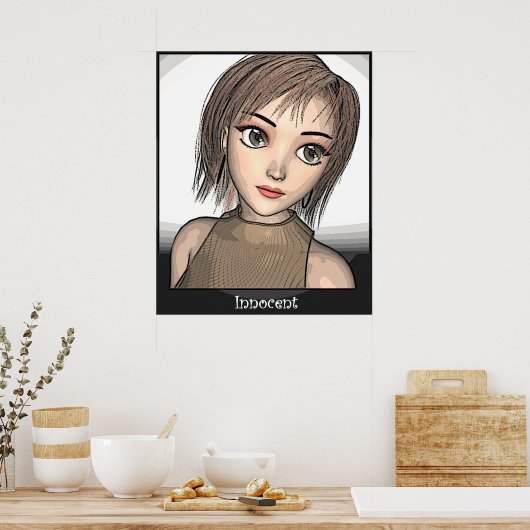 Anime: (Innocent) Afdrukken Poster (Keuken)
