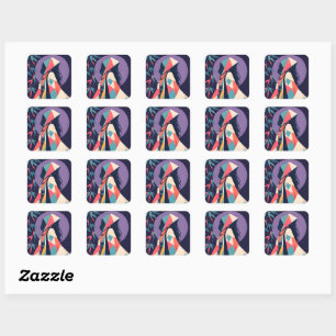 Anime inspiratie stickers 10 Maanverlicht Geheimen