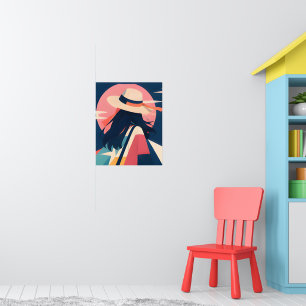 Anime inspiratieprint Nr. 2 Zonovergoten Zwervers Poster