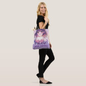Anime- inspired design bag with Expressive Note Tote Bag (Op model)