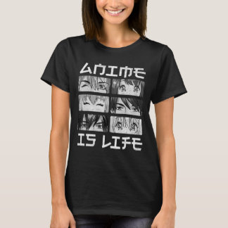 Anime is Life Boy Girl Manga Lover Gifts Anime Mer T-shirt