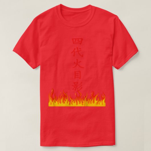 Anime Japan Ninja Hero Hokage Samurai Sign T-shirt (Design voorkant)