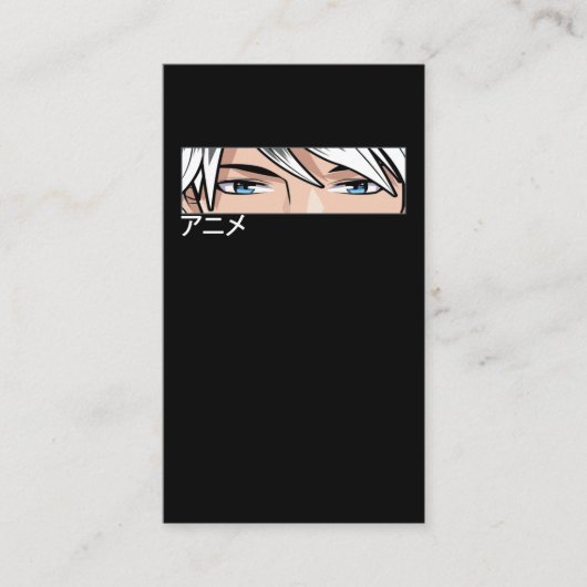 Anime Japans Kawaii Manga Otaku Visitekaartje (Voorkant)