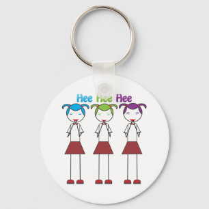 Anime Japanse Girls Giggling Sleutelhanger