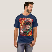 Anime jepang tanjiro t-shirt (Voorkant volledig)