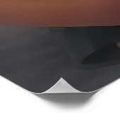 Anime jonge gitaarspeler | AI Art Poster (Hoek)