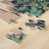 Anime jongen en meisje legpuzzel (Zijkant)