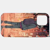 Anime Jongens Kunst Case-Mate iPhone Case (Achterkant (horizontaal))
