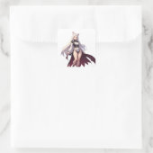 Anime Joy Vierkante Sticker (Tas)