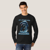 Anime Just A Boy Who Loves Mosasaurus T-shirt (Voorkant volledig)