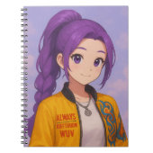 Anime K-Pop Idol Group | Original Manga-Style Pop  Notitieboek (Voorkant)