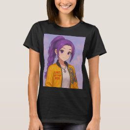 Anime K-Pop Idol Group | Original Manga-Style Pop  T-shirt