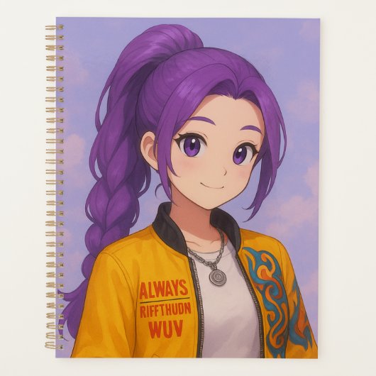 Anime K-Pop Idolgroep | Originele Manga-Stijl Pop Planner (Voorkant)