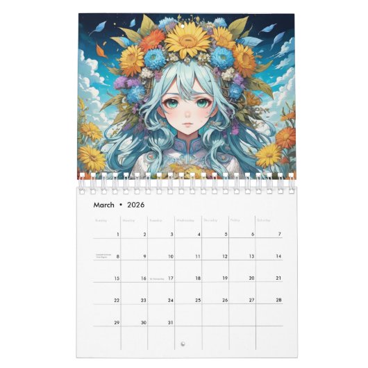 Anime Kalender (Mar 2026)