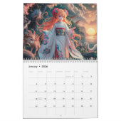 Anime kalender, 12 maanden kalender (Jan 2026)