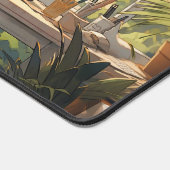 Anime kantoor van het zee bureaumat (Hoek)