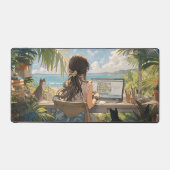 Anime kantoor van het zee bureaumat (Voorkant)