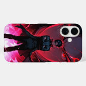 Anime karakter in een pak Case-Mate iPhone case (Achterkant (horizontaal))