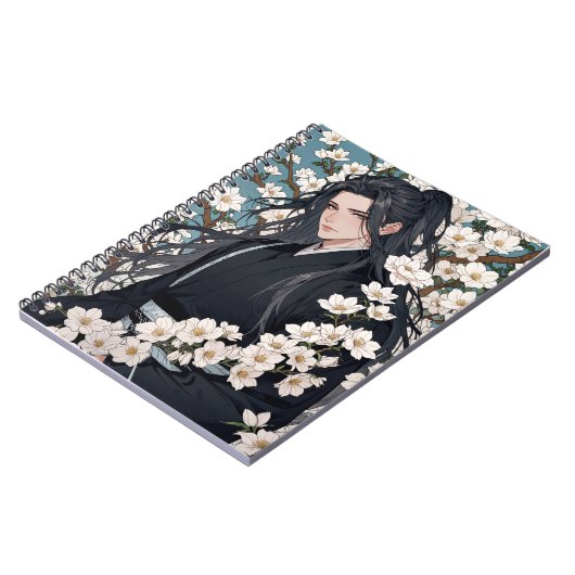 Anime karakter notitieboek cover (Linkerzijde)